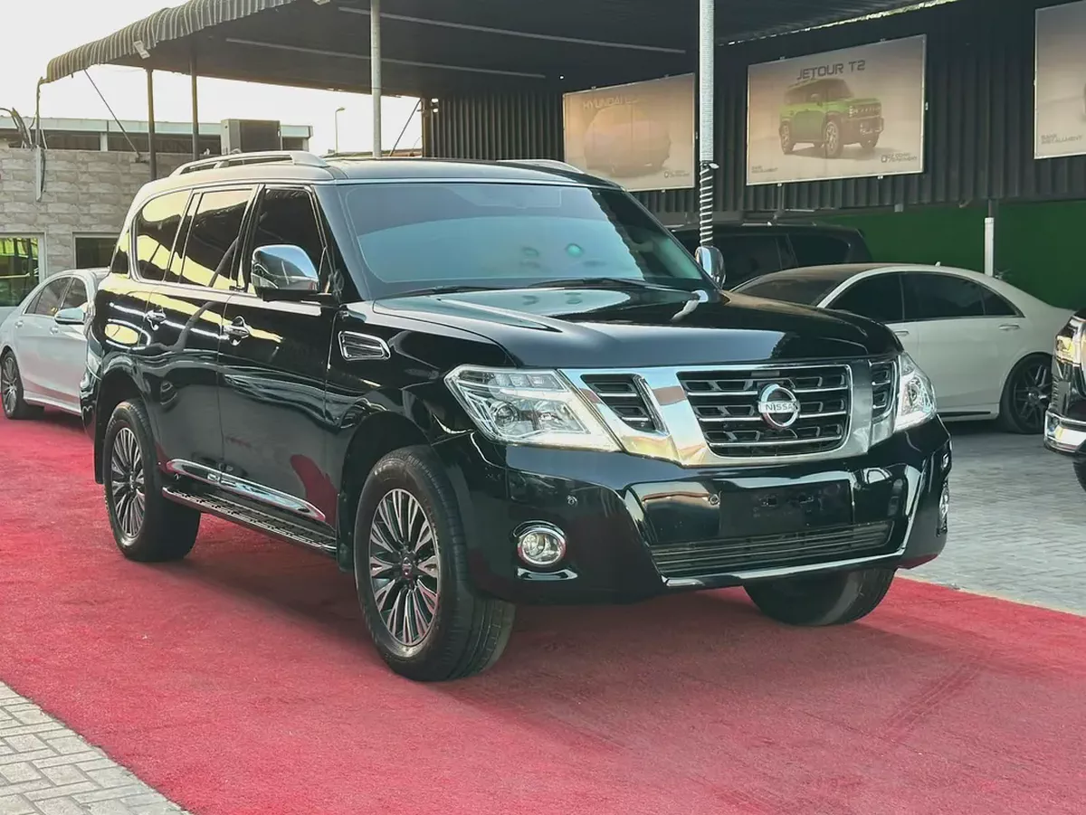 نيسان باترول  Platinum موديل 2018 | مواصفات خليجية  فل أوبشن – لون داخلي زعفراني فاخر – جاهزة للاستخ-9-9