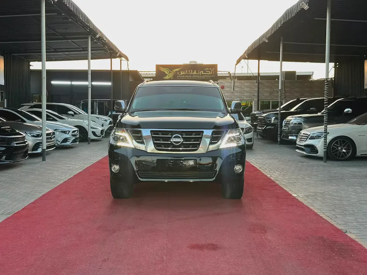 نيسان باترول  Platinum موديل 2018 | مواصفات خليجية  فل أوبشن – لون داخلي زعفراني فاخر – جاهزة للاستخ-14-14