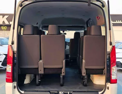 Toyota Hiace GL HIGHROOF / 13 SEATER / REAR CAMERA / 3.5L PETROL A/T / BLACK BUMPER (CODE # HPHRAB)-5