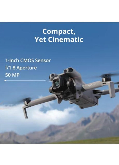 dji Mini 5 Pro Fly More Combo Plus, DJI RC 2, 1-Inch CMOS, Obstacle Sensing, ActiveTrack 360°, 225° Gimbal Rotation, Extended Battery LifeMOIAT Certified, UAE Version, Official Warranty Support-5