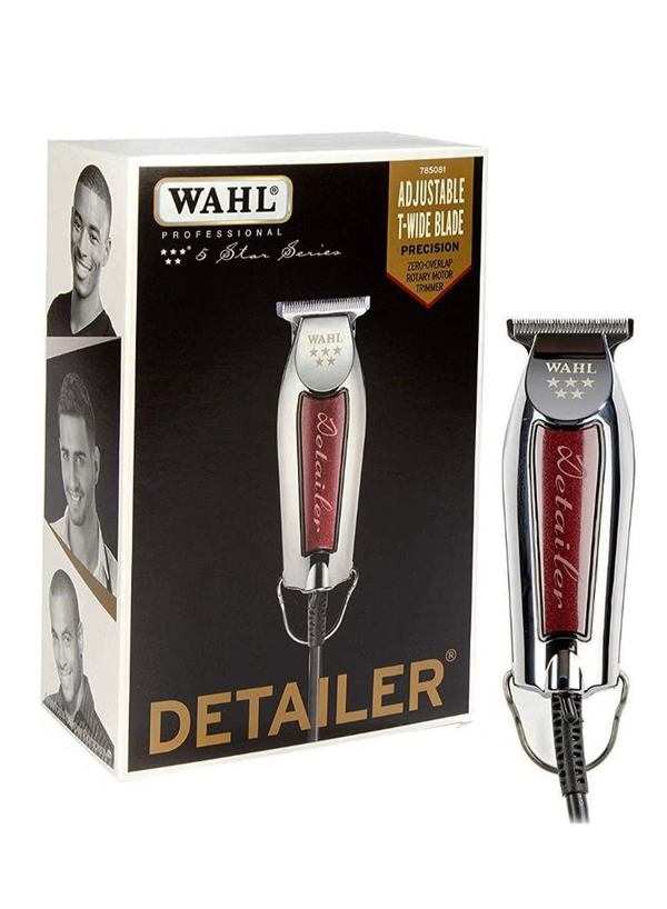 WAHL Professional Series Detailer Clipper Silver/Red