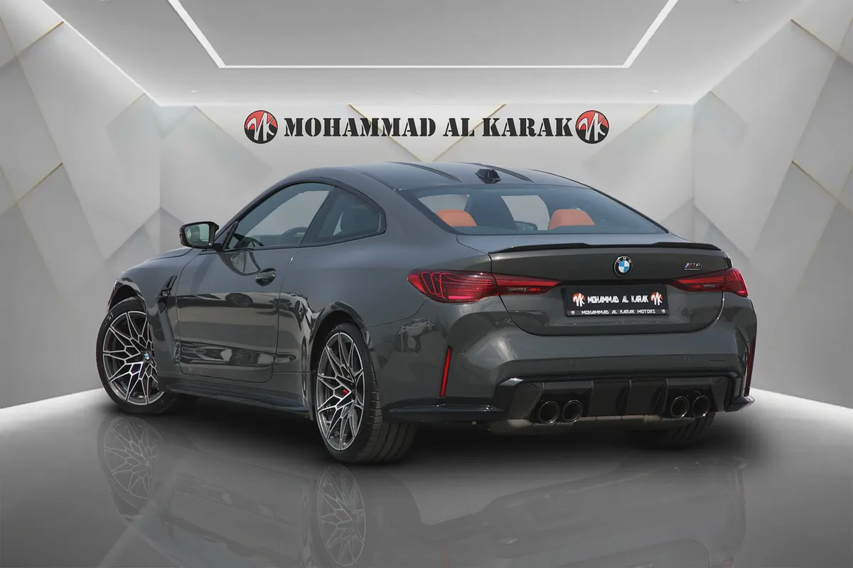 2025 BMW M4 COMPETITION - NARDO GREY - GCC - CARBON EDITION - FULLY LOADED-4-4