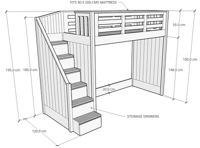Catalina Loft Bed-5