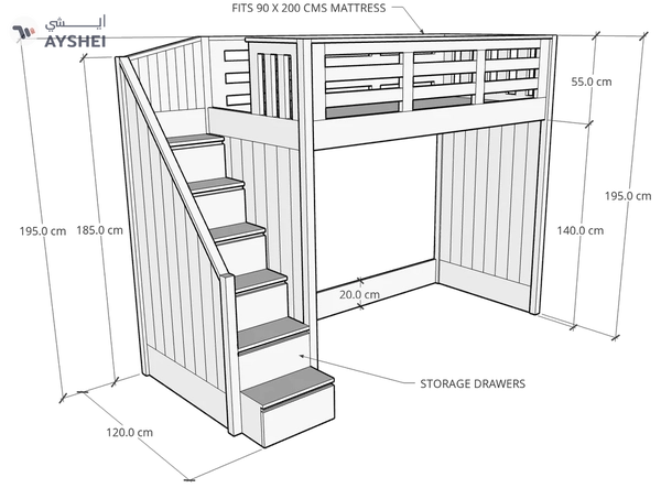Catalina Loft Bed