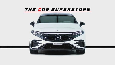 Mercedes Benz EQS 450 PLUS-GCC-Gragash Warranty-High Specifications-Night Package-22Inch AMG Rims-9