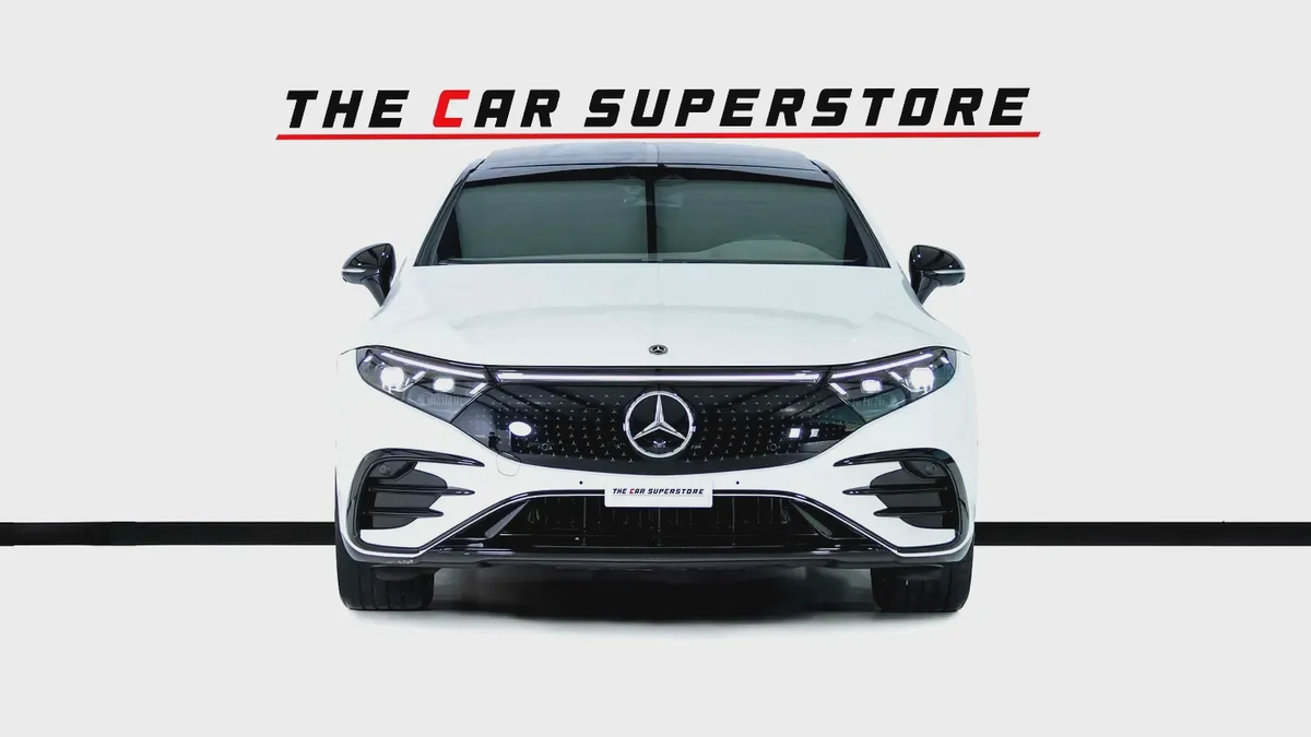 Mercedes Benz EQS 450 PLUS-GCC-Gragash Warranty-High Specifications-Night Package-22Inch AMG Rims-9-9