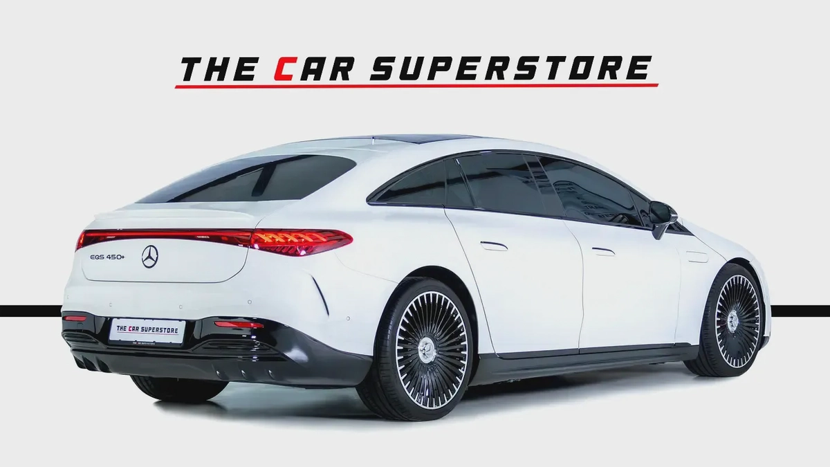 Mercedes Benz EQS 450 PLUS-GCC-Gragash Warranty-High Specifications-Night Package-22Inch AMG Rims-8-8