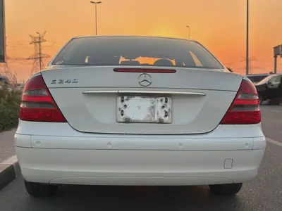M BENZ E240 JAPAN IMPORTED 2005 SUNROOF PARKING CENSOR-10