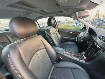 M BENZ E240 JAPAN IMPORTED 2005 SUNROOF PARKING CENSOR-17