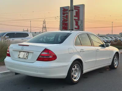 M BENZ E240 JAPAN IMPORTED 2005 SUNROOF PARKING CENSOR-2