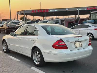M BENZ E240 JAPAN IMPORTED 2005 SUNROOF PARKING CENSOR-3