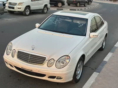 M BENZ E240 JAPAN IMPORTED 2005 SUNROOF PARKING CENSOR-4
