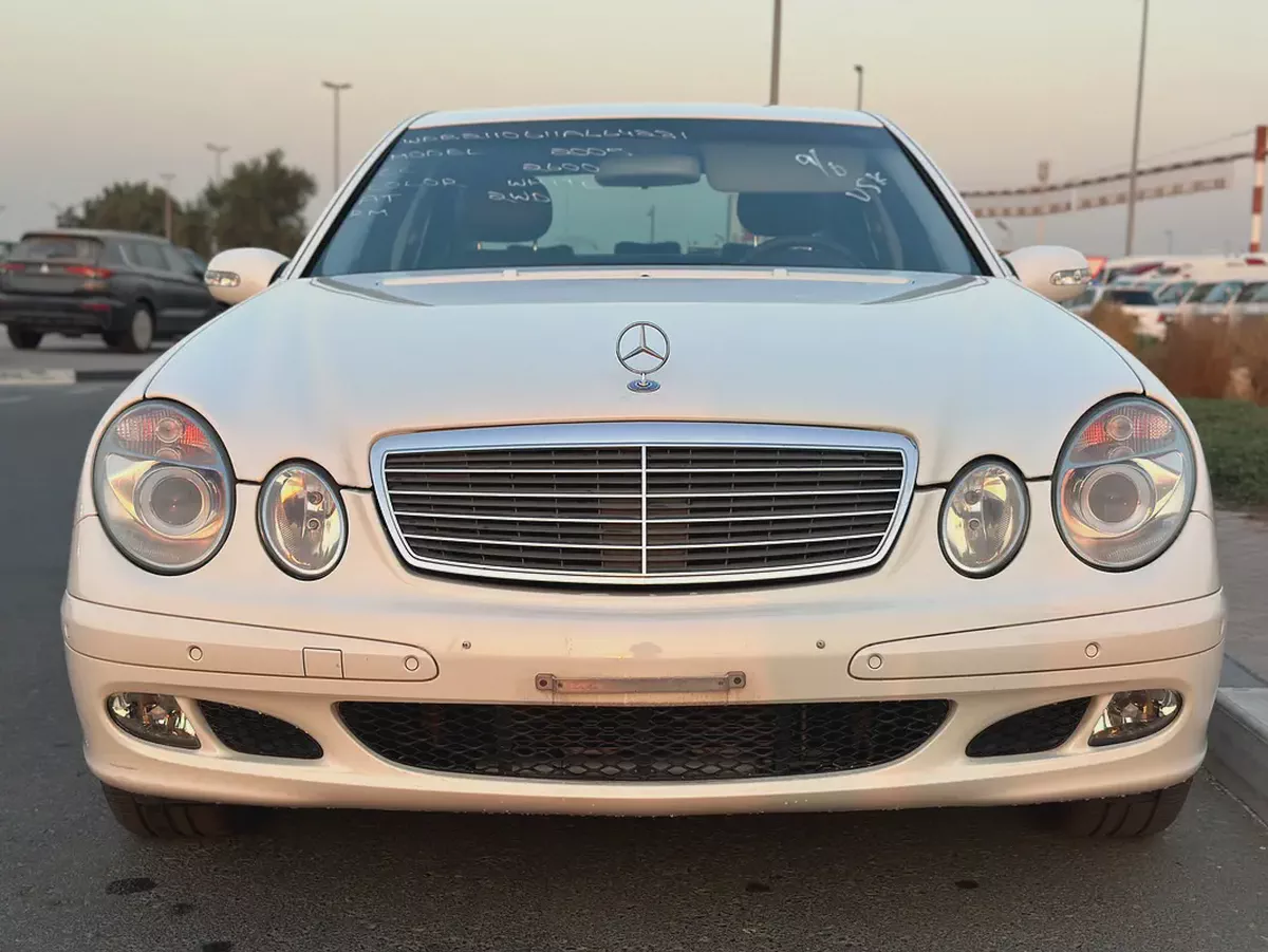 M BENZ E240 JAPAN IMPORTED 2005 SUNROOF PARKING CENSOR-11-11