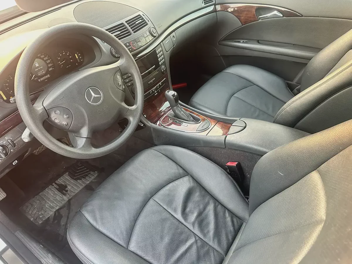 M BENZ E240 JAPAN IMPORTED 2005 SUNROOF PARKING CENSOR-14-14