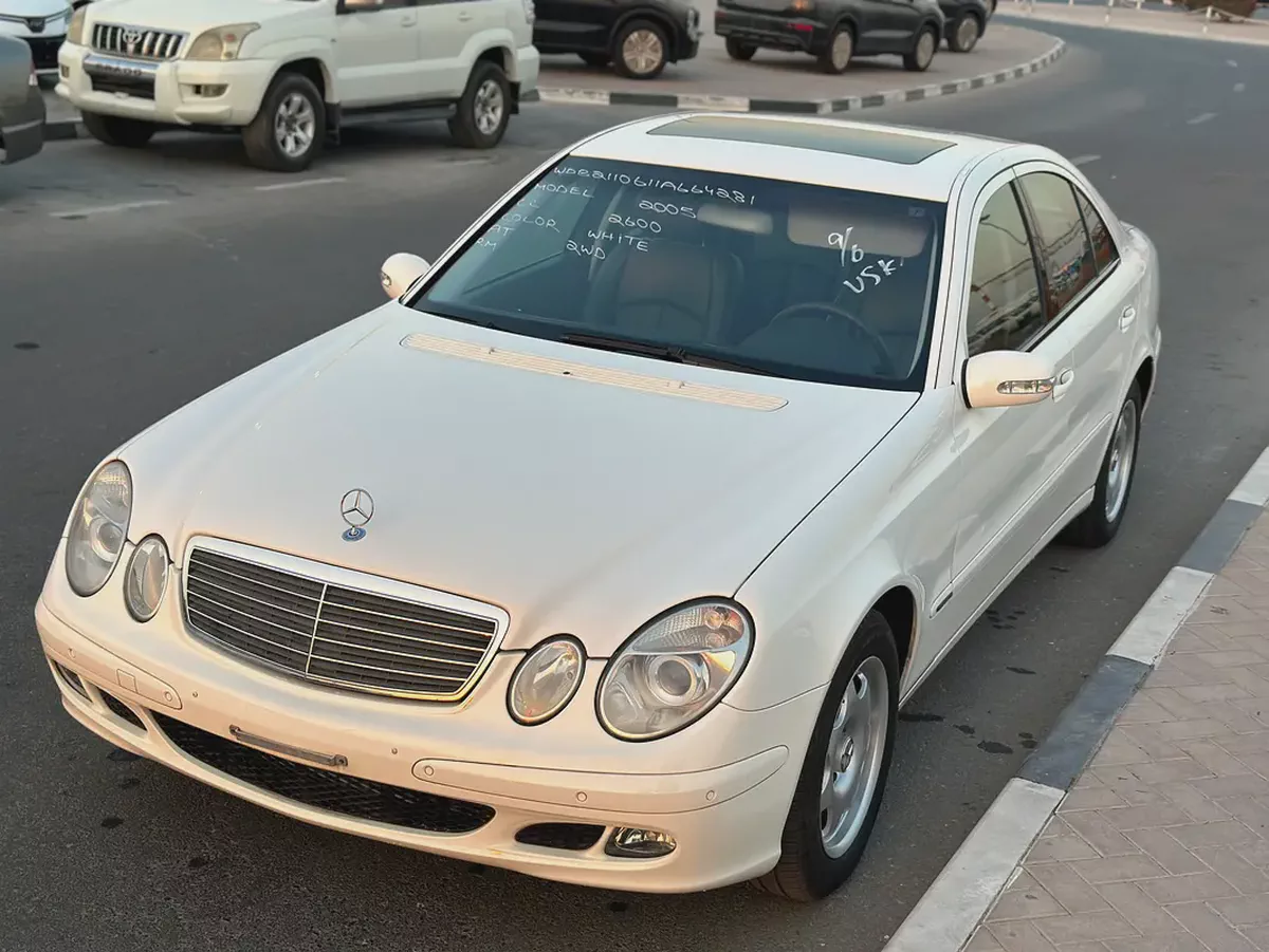 M BENZ E240 JAPAN IMPORTED 2005 SUNROOF PARKING CENSOR-4-4