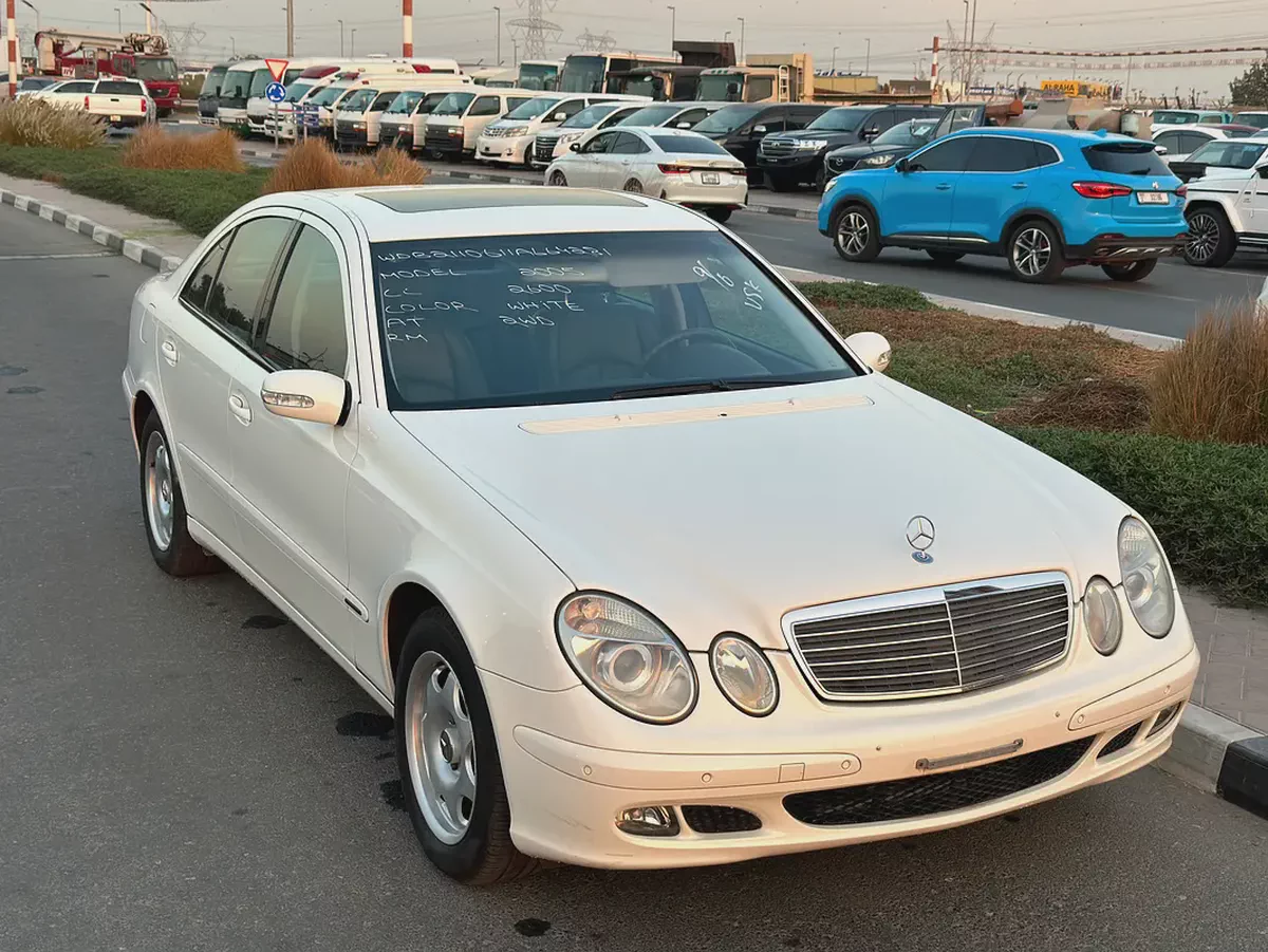 M BENZ E240 JAPAN IMPORTED 2005 SUNROOF PARKING CENSOR-5-5