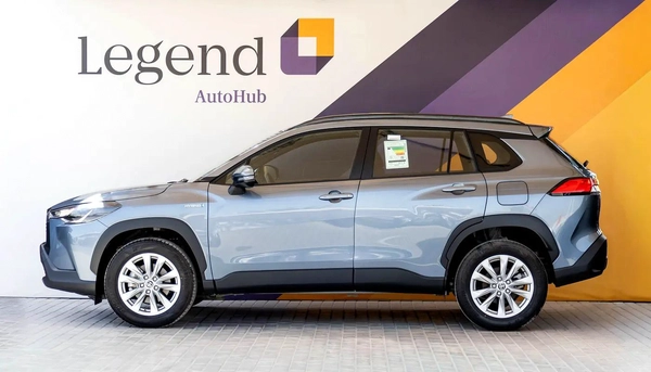 AED 1,303 Monthly l Toyota Corolla Cross Hybrid 1.8L l GCC l Zero Down Payment l 1 Year Warranty
