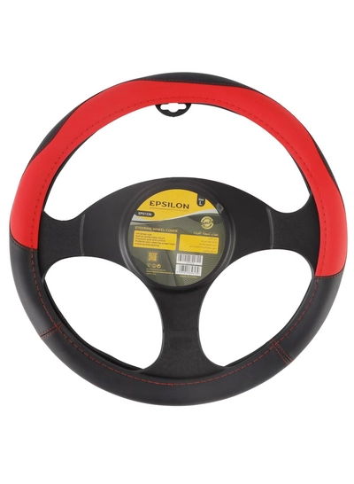 Epsilon Steering Wheel Cover- EPS1236 Size: L With Leather Touch for-0