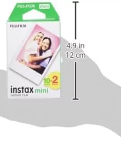 FUJIFILM 20-Sheet Instax Film Photo Paper White-1
