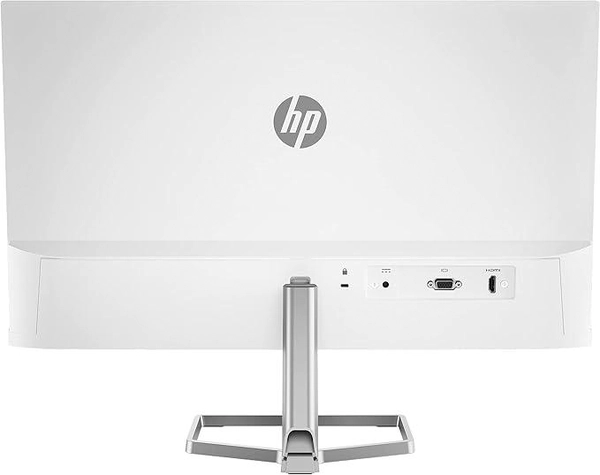 HP M24fw Full HD 23.8 IPS LCD Monitor with AMD FreeSync 2021 Model - Silver White