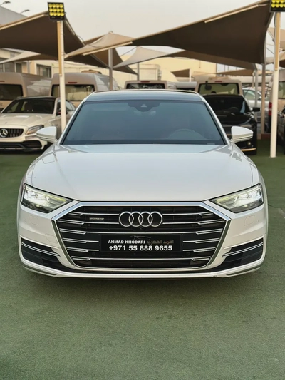 (2021) AUDI A8 //QUATTRO// GCC FULL OPTION -ORIGINAL PAINT--2
