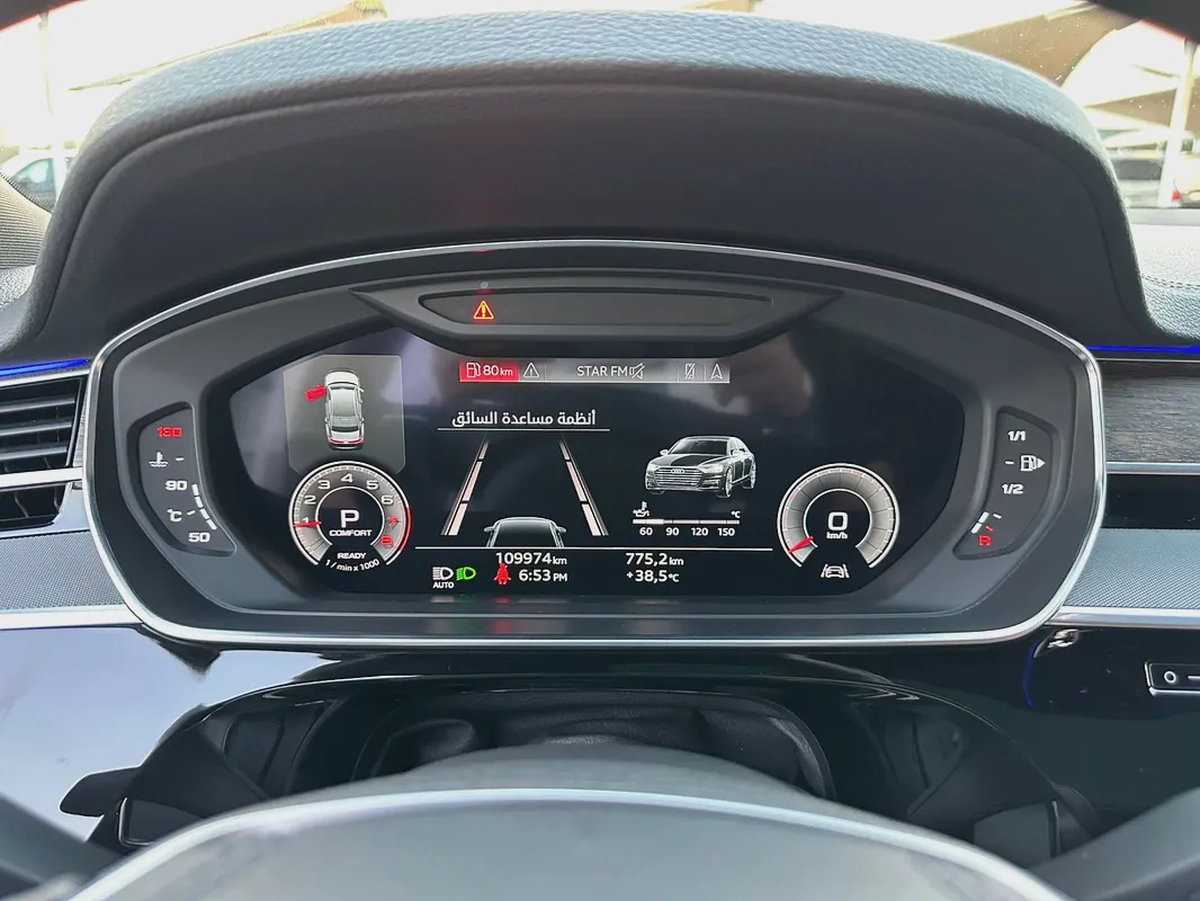 (2021) AUDI A8 //QUATTRO// GCC FULL OPTION -ORIGINAL PAINT--11-11
