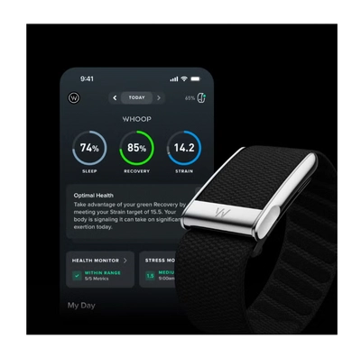 Whoop Life – 12-Month Membership – 5.0 – Health & Fitness Tracker – Blood Pressure Insights-5