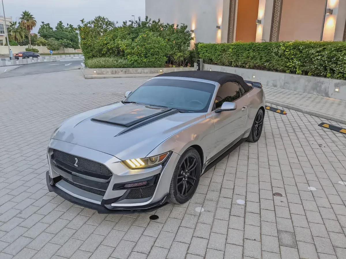 Ford Mustang 2016 Convertible Ecoboost US Specs Immaculate Condition With Shelby Body Kit-1-1