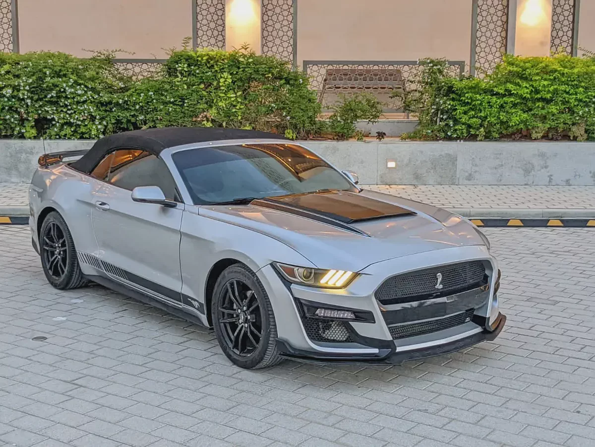 Ford Mustang 2016 Convertible Ecoboost US Specs Immaculate Condition With Shelby Body Kit-2-2