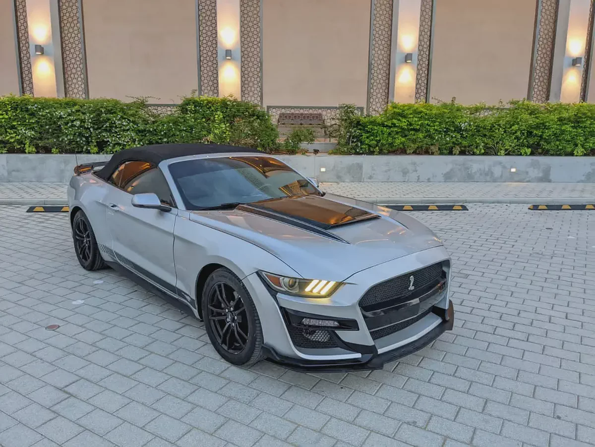 Ford Mustang 2016 Convertible Ecoboost US Specs Immaculate Condition With Shelby Body Kit-3-3