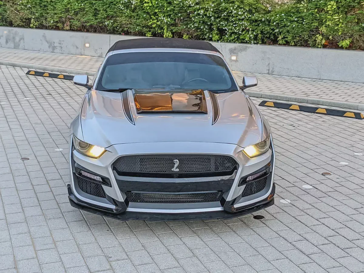 Ford Mustang 2016 Convertible Ecoboost US Specs Immaculate Condition With Shelby Body Kit-4-4