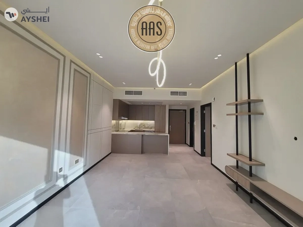 Brand new 1bhk lavish with kitchen appliances//rent85k//huge balcony//all amenities arjan dubai
