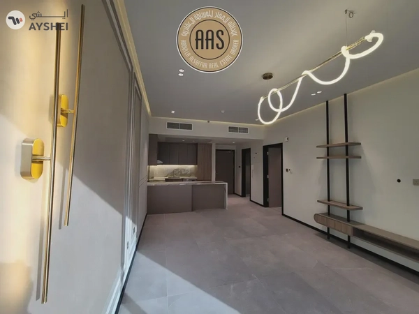 Brand new 1bhk lavish with kitchen appliances//rent85k//huge balcony//all amenities arjan dubai