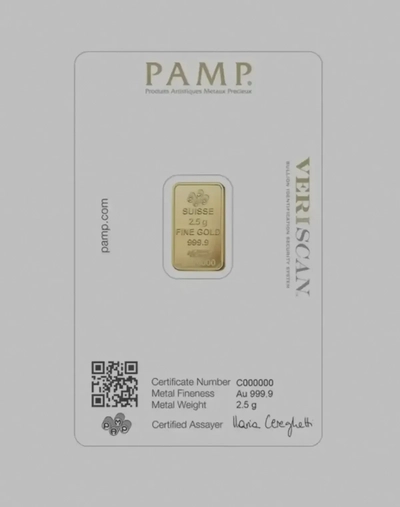 PAMP 24KT - 2.5g Suisse Pamp-3