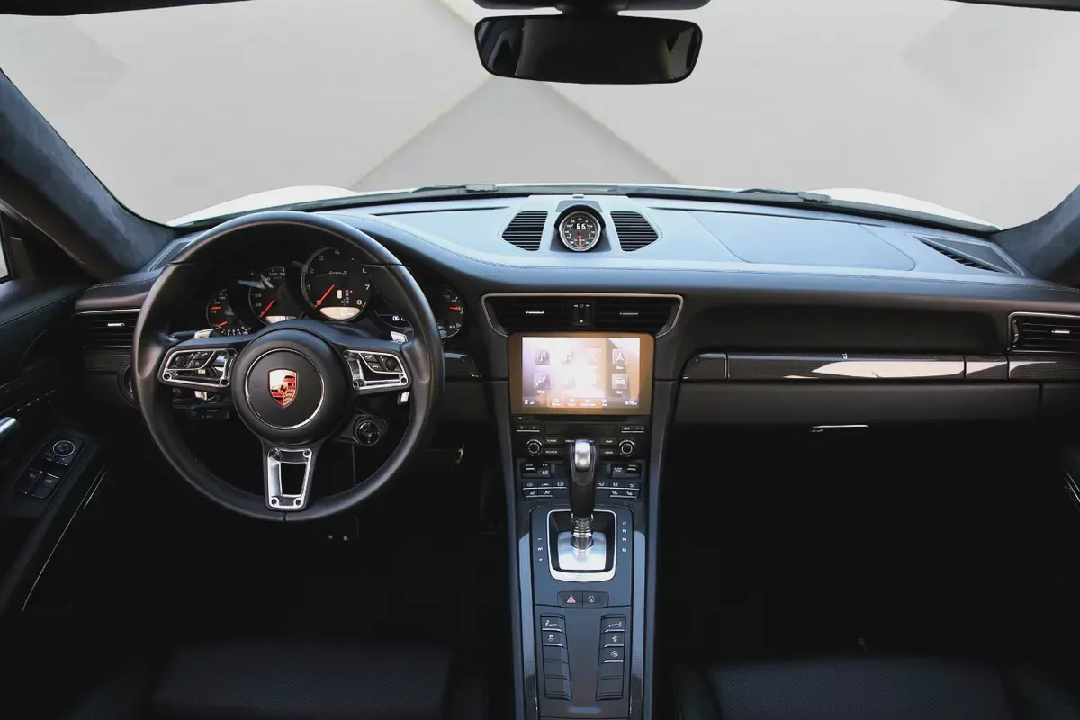 PORSCHE CARERRA 911 TURBO S - 2018 - FULLY SERVICED BY AL NABOODAH -  - FULLY LOADED-12-12