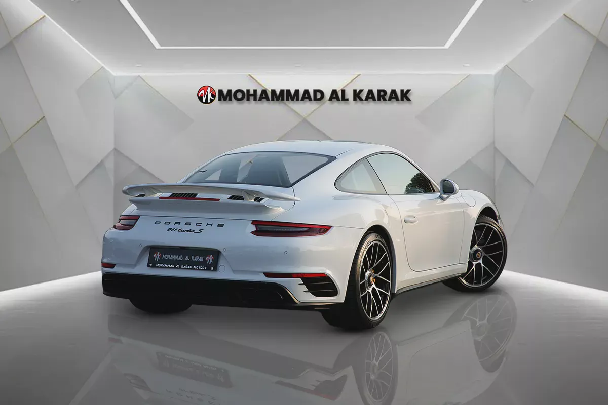 PORSCHE CARERRA 911 TURBO S - 2018 - FULLY SERVICED BY AL NABOODAH -  - FULLY LOADED-5-5
