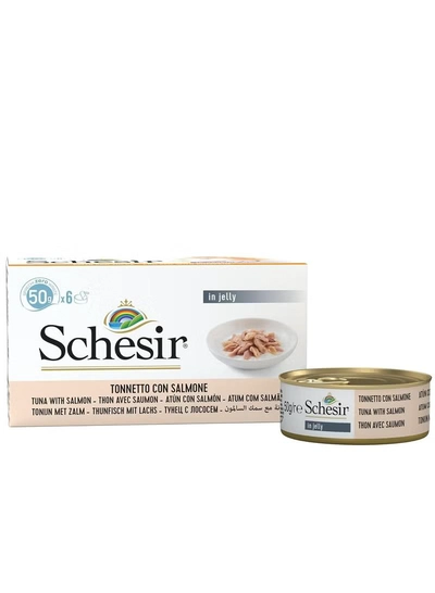 Schesir Cat Multipack Tuna with Salmon 6x50g-1