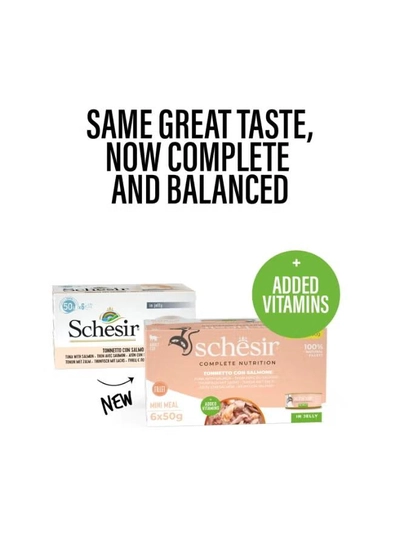 Schesir Cat Multipack Tuna with Salmon 6x50g-4