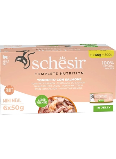 Schesir Cat Multipack Tuna with Salmon 6x50g-0