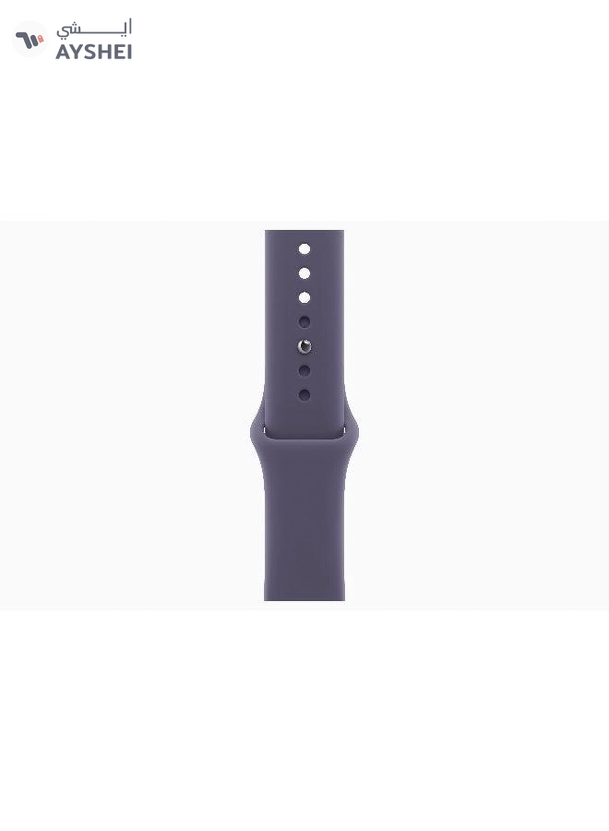 Apple Watch Series 11 GPS 46mm (International Version) Silver Aluminium Case With Purple Fog Sport Band - M/L-2-2