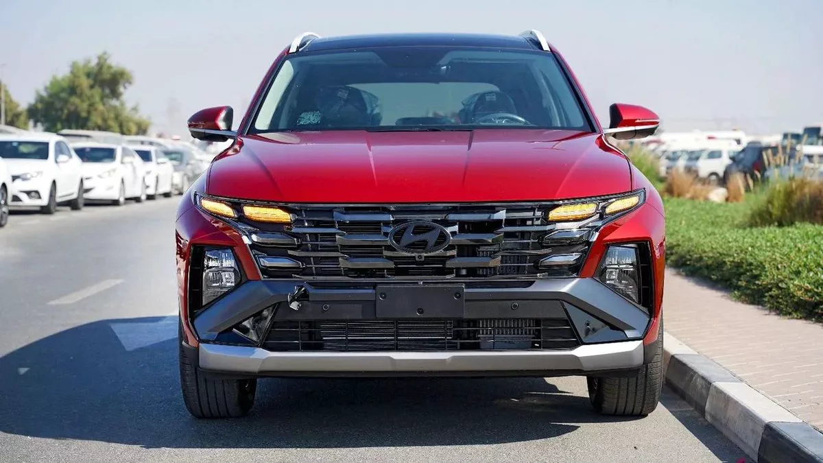HYUNDAI TUCSON 2.0L PETROL GCC 2026 | RED EXTERIOR-4-4