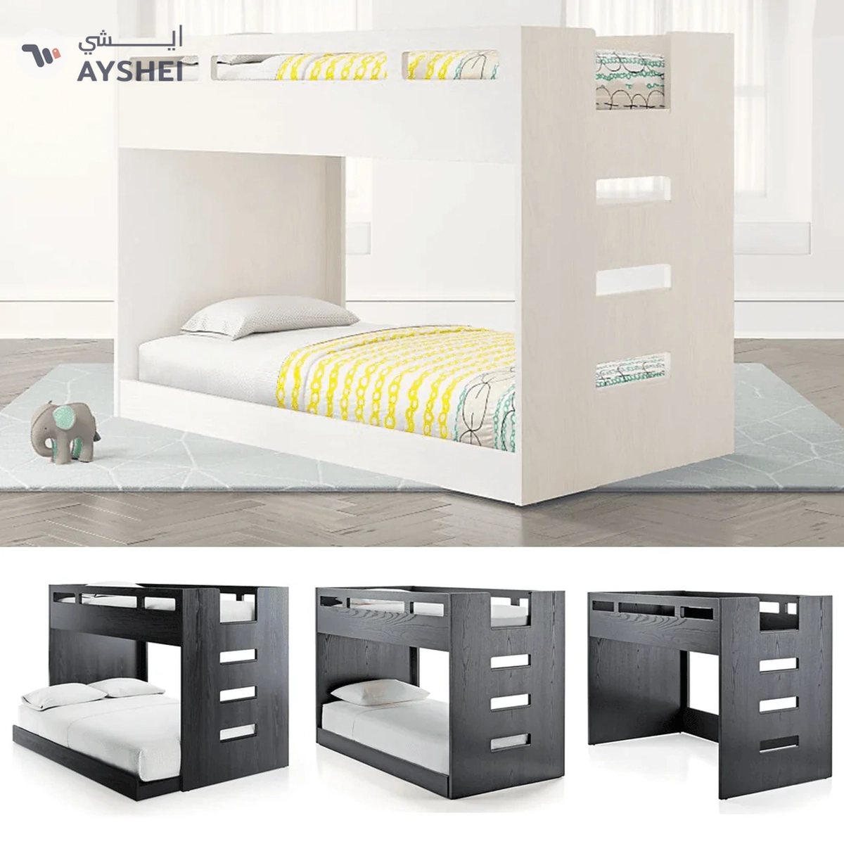 Glaze Bunk Bed-7-7
