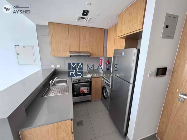 Spacious one bedroom with kitchen appliances and all facilities available for rent in Al Mamsha