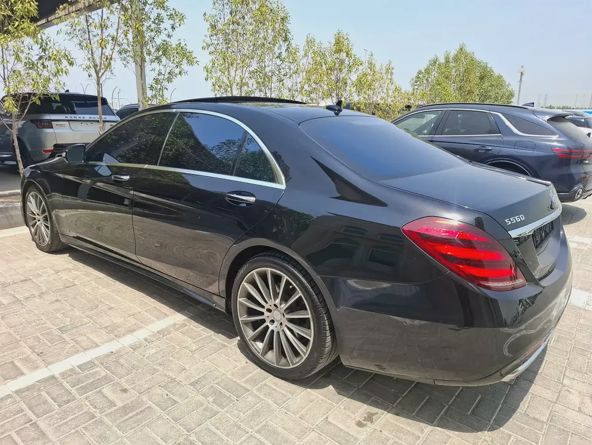 Mercedes-Benz S560L original paint  2019 full option-5-5