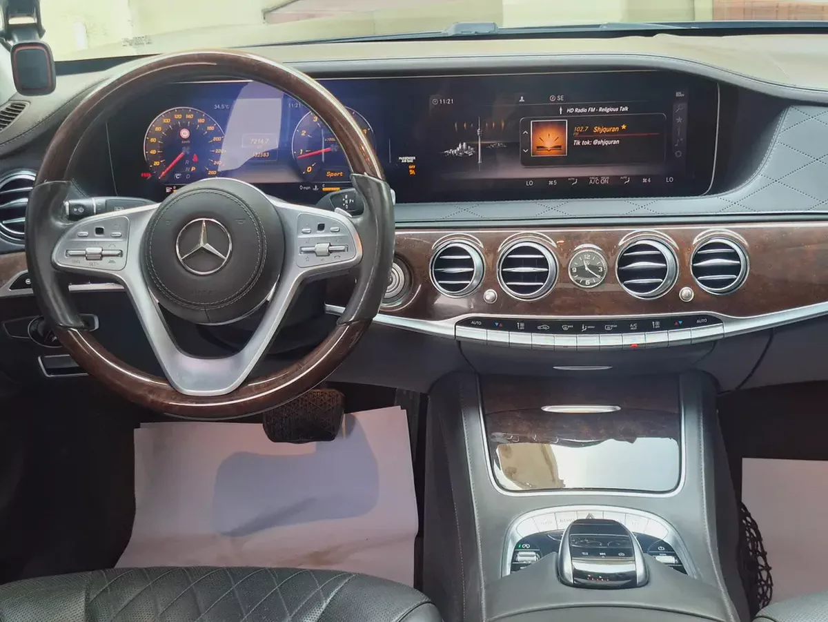 Mercedes-Benz S560L original paint  2019 full option-8-8