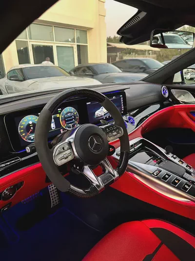 MERCEDES BENZ AMG GT63S 2019 GCC FULL OPTION ORIGINAL PAINT PERFECT CONDITION-9