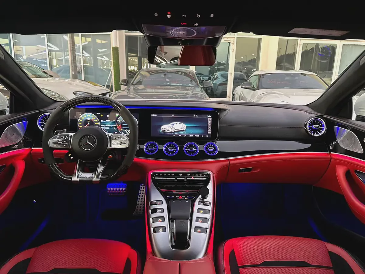 MERCEDES BENZ AMG GT63S 2019 GCC FULL OPTION ORIGINAL PAINT PERFECT CONDITION-10-10
