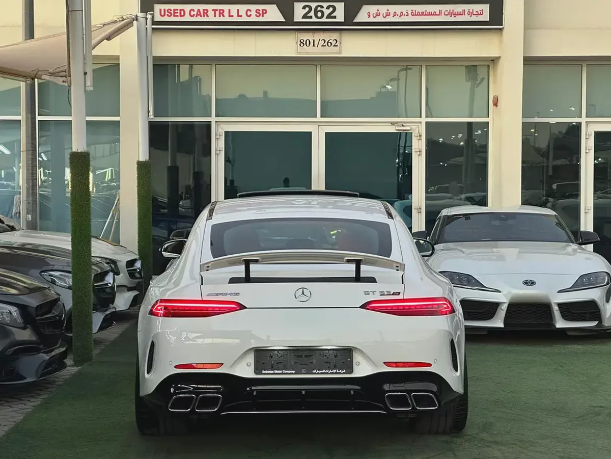 MERCEDES BENZ AMG GT63S 2019 GCC FULL OPTION ORIGINAL PAINT PERFECT CONDITION-2-2