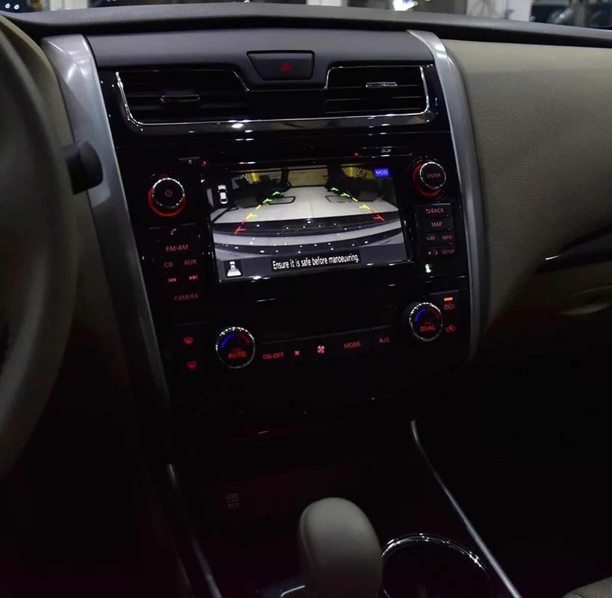 Nissan Altima SL ( 2015 Model ) in Blue Color GCC Specs-5-5