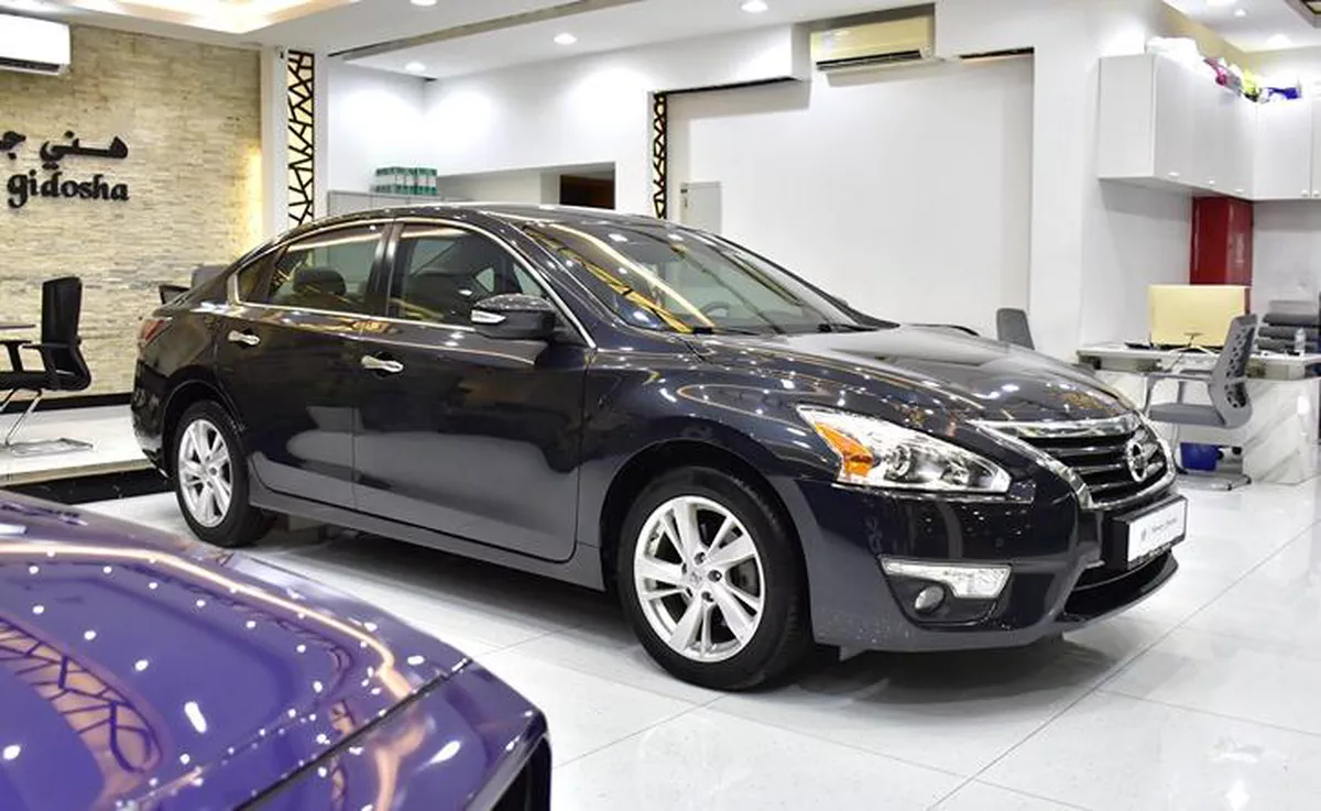 Nissan Altima SL ( 2015 Model ) in Blue Color GCC Specs-11-11